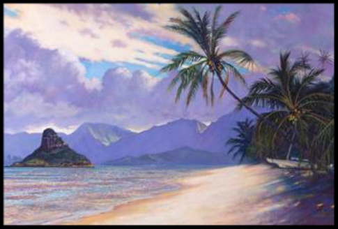 "Moku Manu" — painting by Dennis Morton