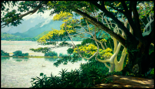 "Windward Majesty" — painting by Dennis Morton