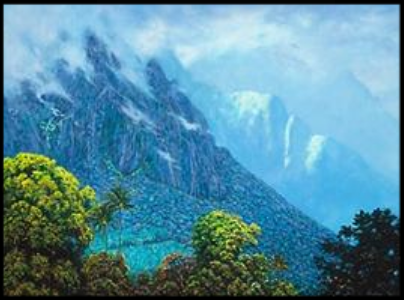 "Koolau" — painting by Dennis Morton