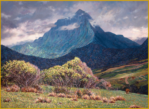 "Maluhea" — painting by Dennis Morton