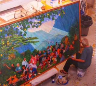 Dennis Morton painting — Heeia